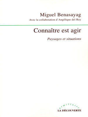 cover image of Connaître est agir